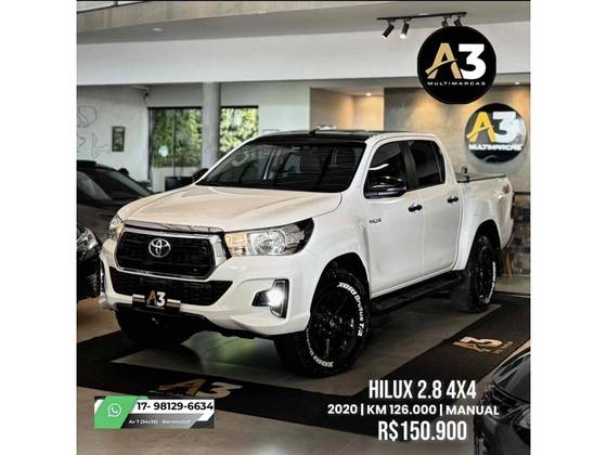 TOYOTA HILUX 2.8 NARROW 4X4 CD 16V DIESEL 4P MANUAL TOYOTA HILUX 2.8 NARROW 4X4 CD 16V DIESEL 4P MANUAL